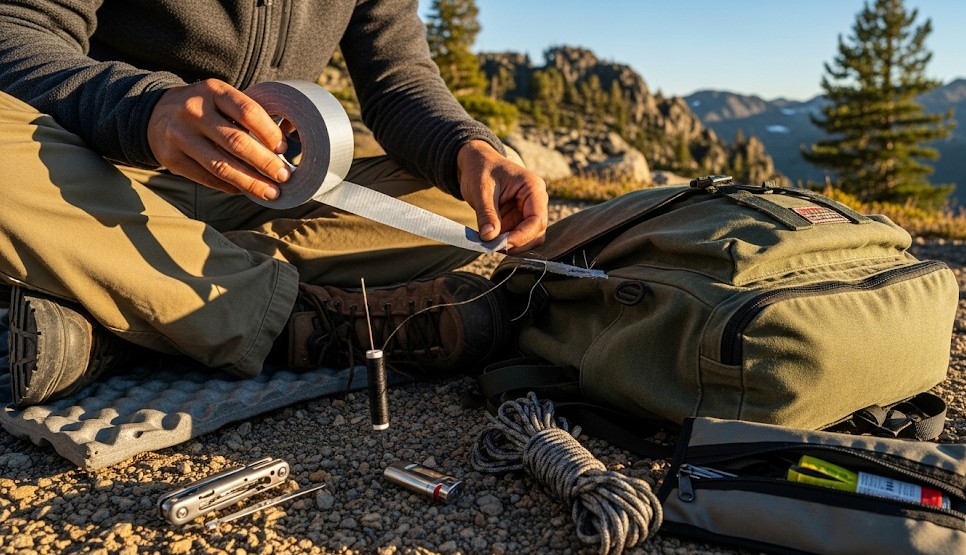 Field Repairs: Tape, Cord, Needle, Heat thumbnail