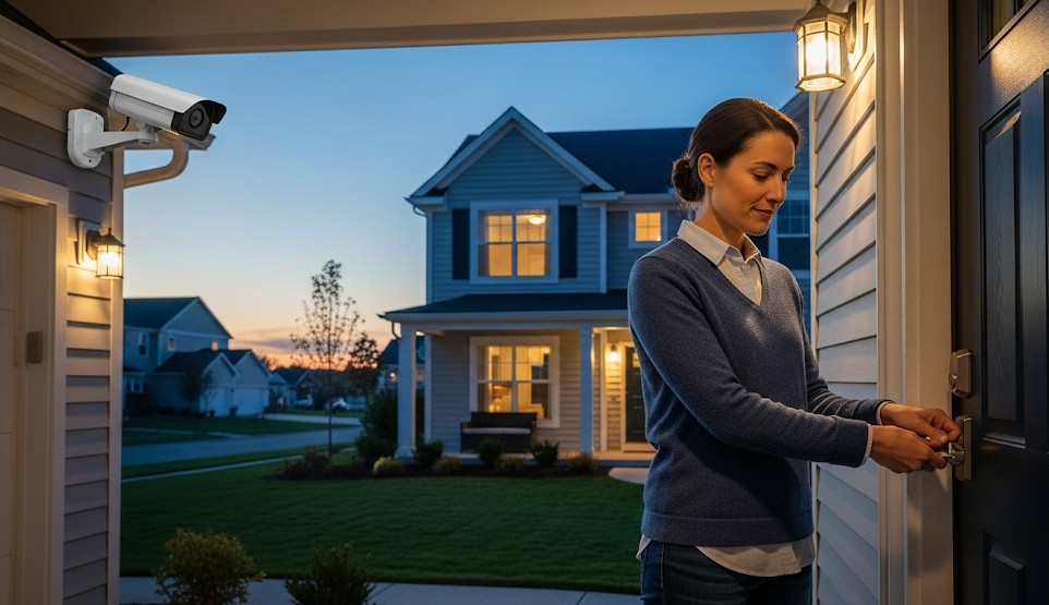 Suburban Home Security During Evac & Return thumbnail